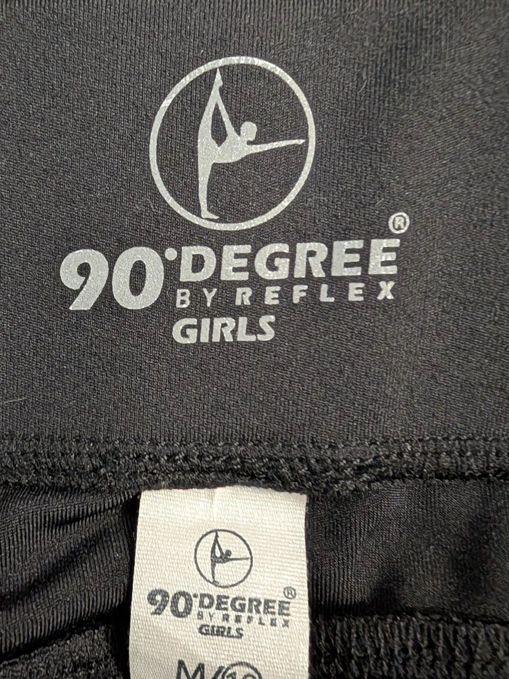 Kids Black Jogger Pants with Zipper Pockets